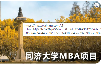 【正韶華，恰少年 | 新生風采】同濟2021級MBA學員黃麗：從項目經理到產品經理，向復合型人才養成之路進發