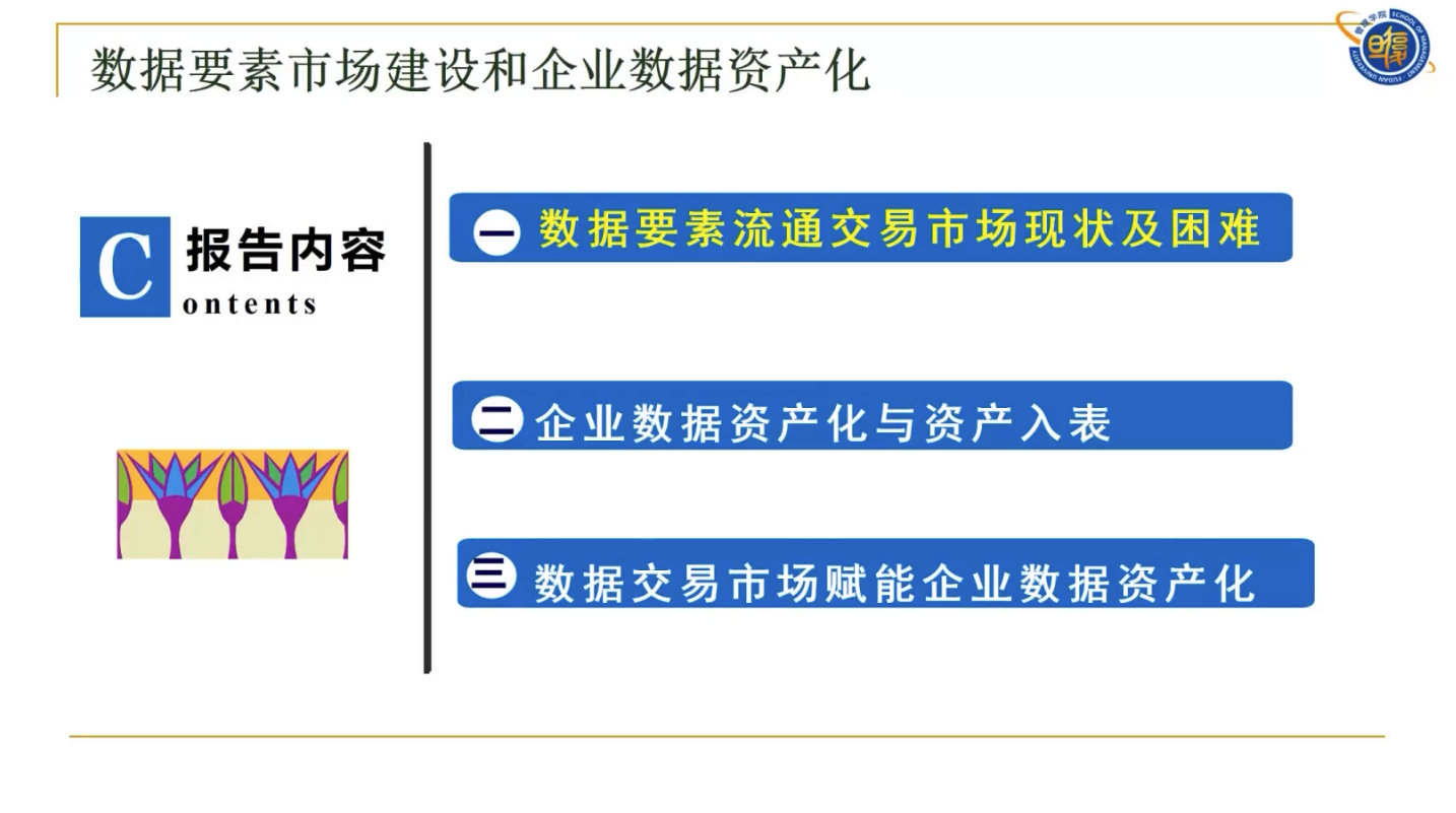 南京大學MBA講座回顧 | 數據要素市場建設與企業數據資產化