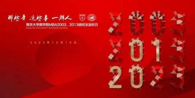 校友返校 | 南京大學商學院MBA2003、2013級校友返校活動圓滿舉行！