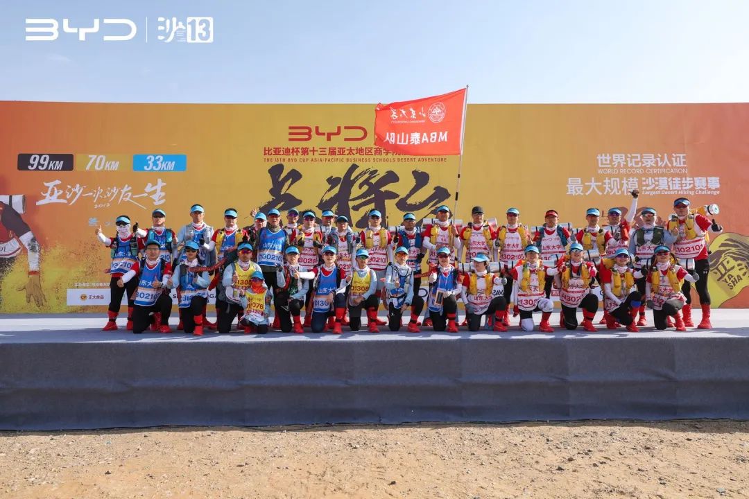 喜報 | 山大MBA泰山隊沙13載譽凱旋！